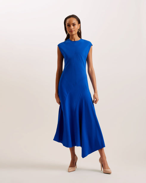BURSAN-Tops-Cropped Top With Puff Sleeve- Ted Baker Romania